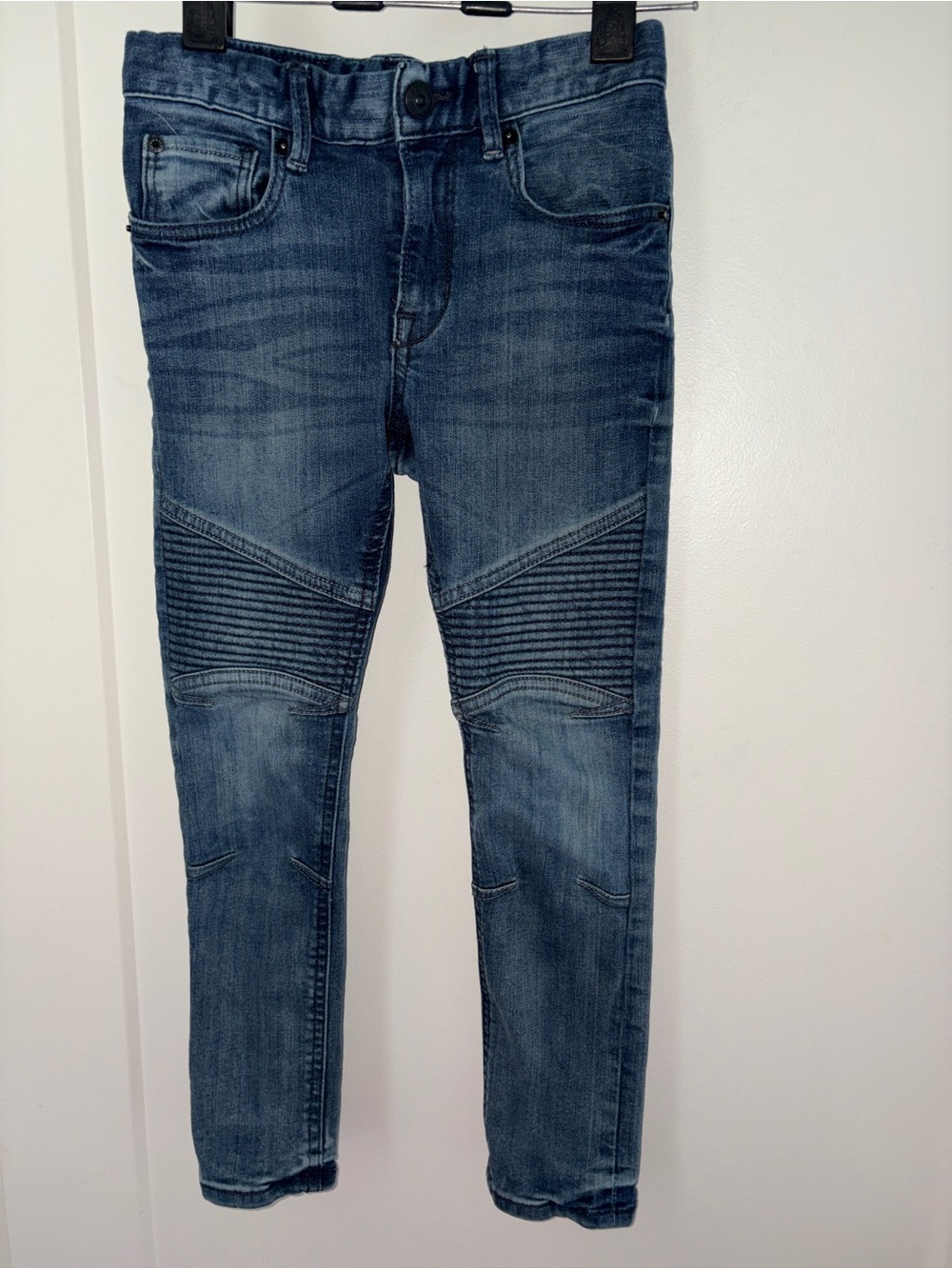 NWOT boy's H&M moto skinny jeans sz 6-7 years